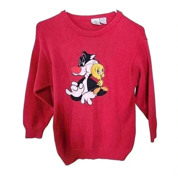 Acme Kids Vintage Looney Tunes kids sweater.  Size Medium - Picture 1 of 6